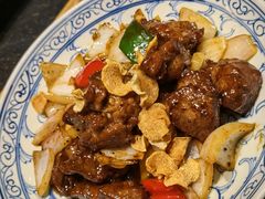 黑椒酱爆牛柳粒-誉八仙酒楼(静安大悦城店)