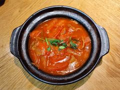 牛肉柿子砂锅-大哈福烧烤·海鲜·家常菜(延安三路店)