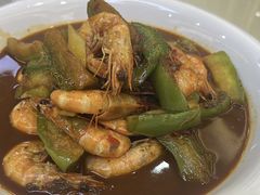 十三香沙虾炒青茄-苏启渔港(云南北路店)