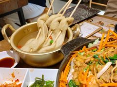 海鲜鱼饼汤-冰川冷面·延边菜·炭烤串(观前店)