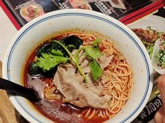 香辣汤肥牛面-和府捞面(曹路花园城店)