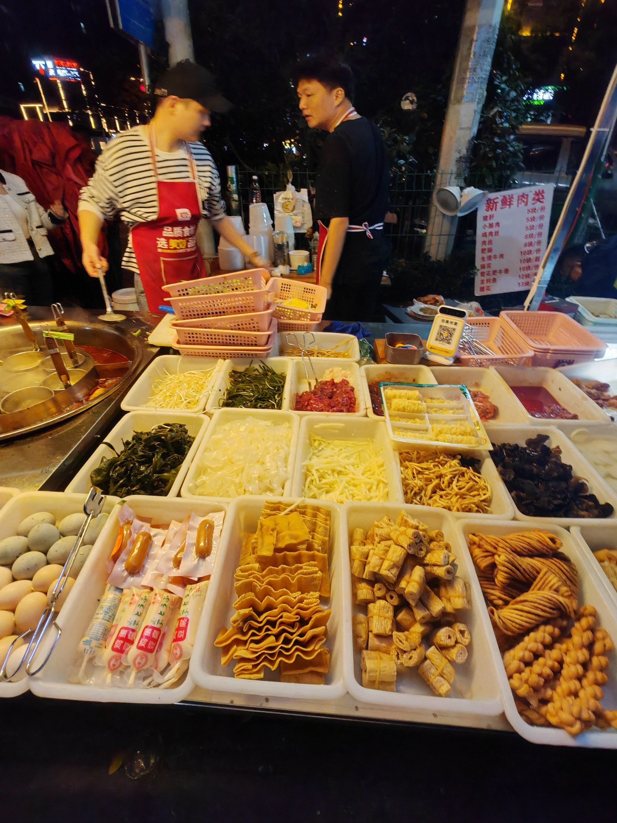 南湖佰港城夜市有啥好吃的?