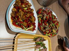 -街角等你.大连海鲜烧烤.经典铁板海鲜串(西安路店)