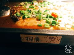 -探鱼·鲜青椒爽麻烤鱼(西南商都店)