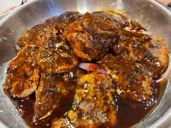 铁锅鲽鱼尾-食家鸽园