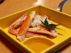 水煮螃蟹配醋-蟹道乐(道顿堀本店)