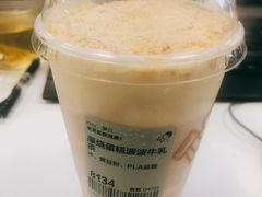 厚烧蛋糕波波奶茶-喜茶(上海兴业太古汇店)