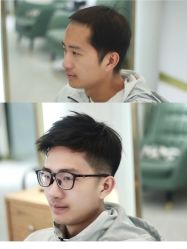 -发饰美男士增发补发假发定制店