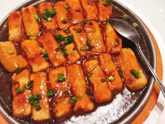 鲍汁扣自制豆腐-宝园酒家(美林M·LIVE天地东座店)