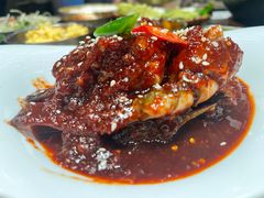 -草家酱蟹炭火烤肉店(珲春南路二店)