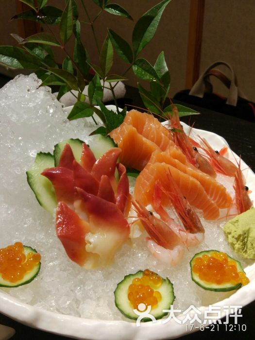 味神乐日本料理(淮海路店)-三文鱼刺生图片-苏州美食-大众点评网