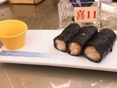 招牌竹炭脆虾肠-新好景海鲜酒家(新塘店)