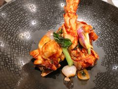 金不换头抄焗西沙小龙虾-广州文华东方酒店·江-由辉师傅主理