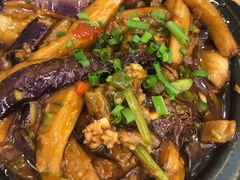 鱼香茄子煲-权记避风塘(鸿记店)