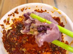 紫甘蓝锅巴馅饺子-宝源饺子(麦子店街店)