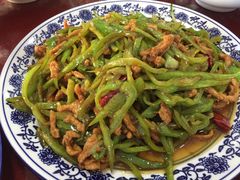 青椒肉丝-八爷手擀炸酱面(天津总店)