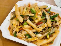 牛肉炒自家腌笋-大唐靓汤私房菜(红荔西路店)