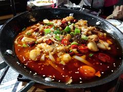 -东来菜馆•手抓海鲜家常菜•海鲜锅贴(鸽子窝店)