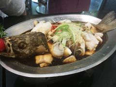 油淋鲈鱼-鹿港小镇(滨北店)