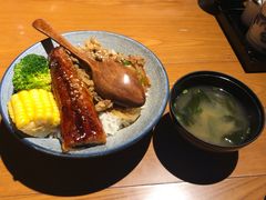 牛肉鳗蒲烧双拼饭-渔寿司·日本料理(艾尚天地店)