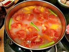 木瓜番茄汤底-协成海鲜火锅(情侣路店)