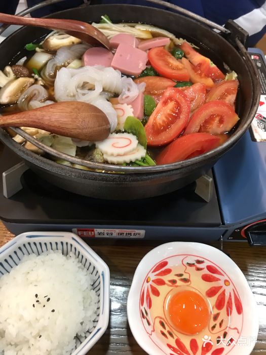 寿喜屋日式定食寿喜锅图片