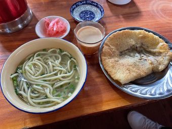 纯正拉姆茶馆推荐菜:二磅甜茶藏面肉饼茶馆|广东路14条评价|人均￥18