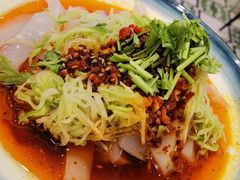 新疆喀什凉粉-石榴花新疆清真餐厅(莫愁湖店)