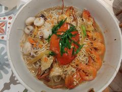 膏蟹拌面-十面欢腾·海鲜面·台式Bistro(长乐路店)