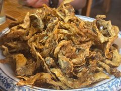 椒盐蘑菇-都江堰石锅鱼