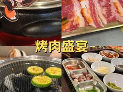 -围炉肉舍•炭烤活鳗•丹东海鲜烤肉(步行街店)