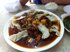 推荐菜：大盘鸡-马虎风味菜馆(王府园小区店)