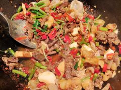 小炒黄牛肉-小隐人家(乐松店)