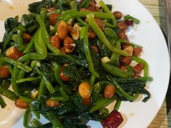 果仁菠菜-玫瑰红烤羊排(北新桥三条店)