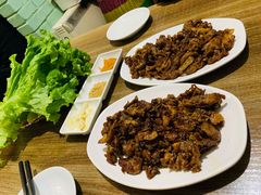 秘制五花肉-炙热童年·老北京炙子烤肉(南锣鼓巷店)