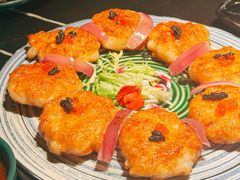 黑松露煎手打虾饼-粤·向群饭店(二沙岛店)