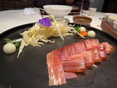 三年金钱火腿配大理手撕乳扇-泓0871臻选云南菜·味庄