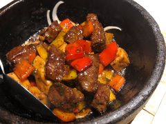 石锅白菌炒和牛-成隆行·蟹王府(九江路店)