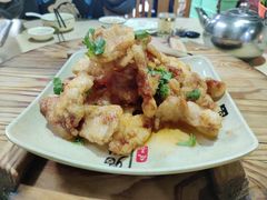 锅包肉-柴火东北铁锅炖(鲁班店)