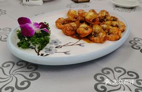 Mustard-Flavored Lobster Shrimp