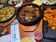 -二姐家三个拿手菜·北塘海鲜·大馅锅贴王(成林道店)