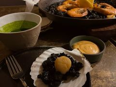墨鱼汁海鲜饭-Carmen卡门西班牙餐厅