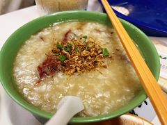 猪肝粥-长城砂煲田鸡粥