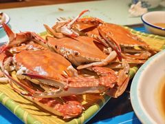 清蒸螃蟹-李氏疙瘩汤·本地海鲜·老烟台菜(所城里店)