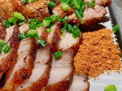 绿茶烤肉烤鸡双拼-绿茶餐厅(光谷世界城步行街店)