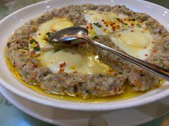 肉饼蒸蛋-仙店农庄(湖景农庄餐厅)