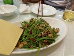 虾酱扁豆丝-鹊华居·地道鲁菜·海鲜·融合味(大明湖店)