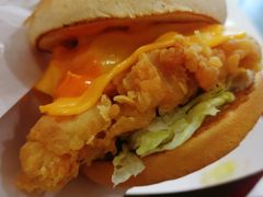 脏脏芝士大虾鸡腿堡-肯德基(建外SOHO店)