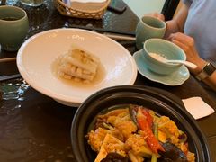 干锅花菜杏鲍菇-五观堂素食(新华路店)