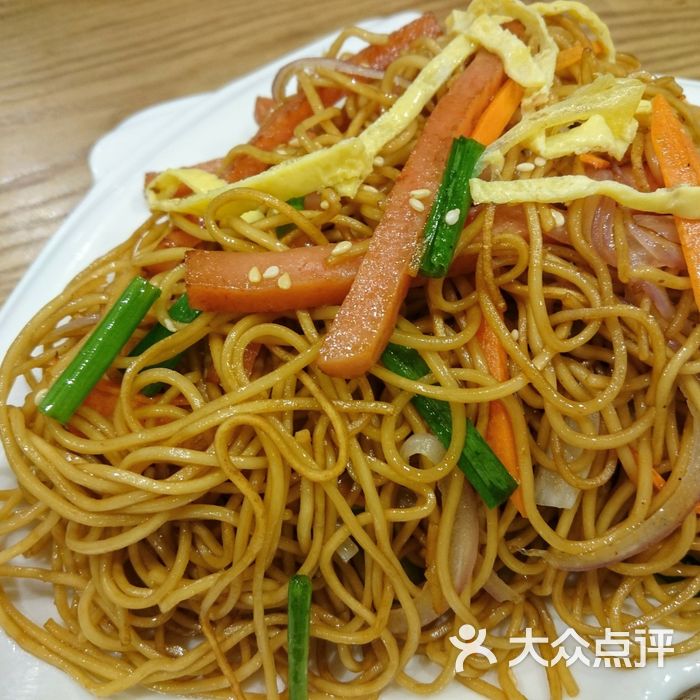 禄运茶居禄运三丝炒面图片-北京粤菜-大众点评网
